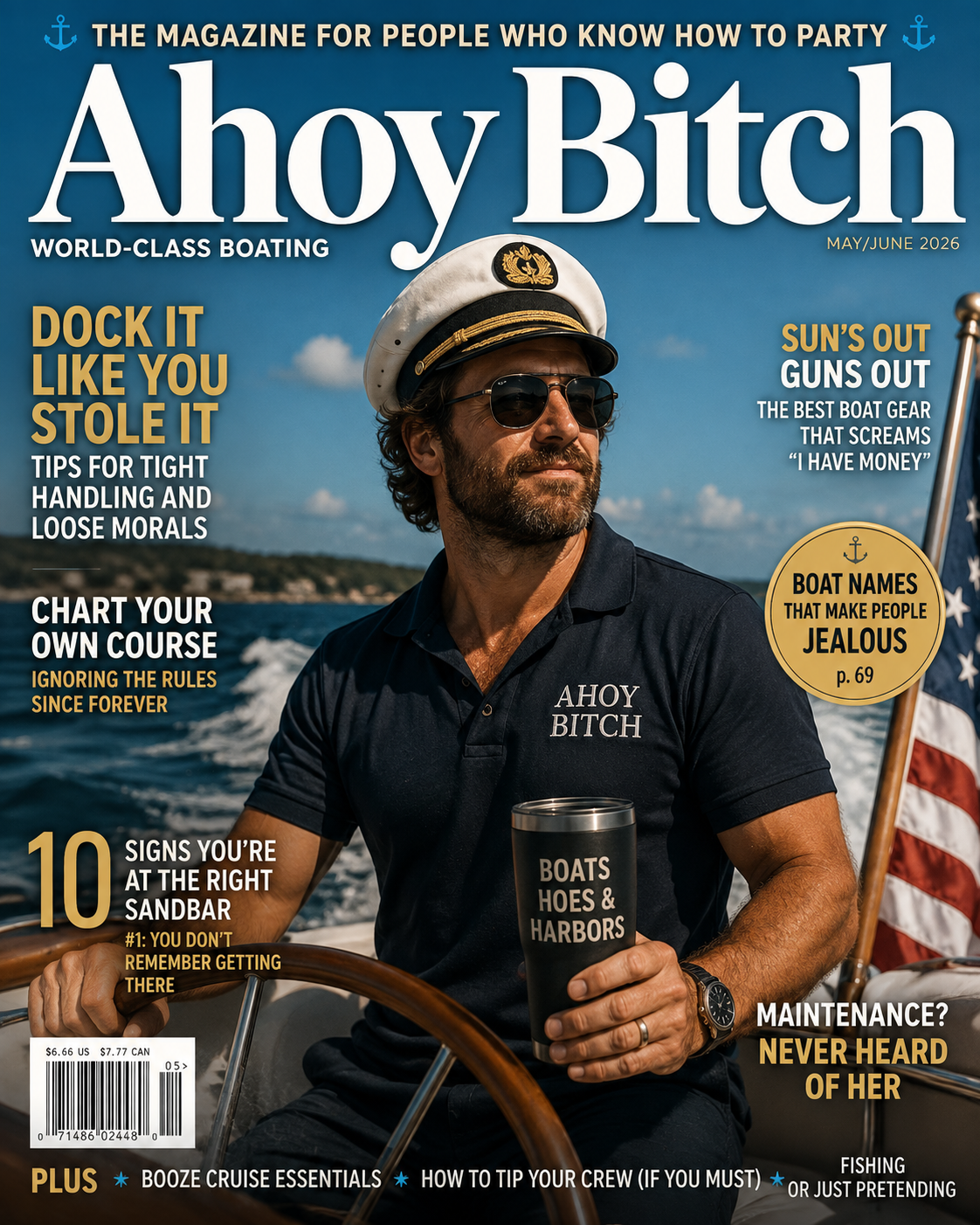 Ahoy Bitch Boating and Yachting cover: Boat reviews, cruising guides, lifestyle insights, and expert tips trusted by boaters for 69+ years.
